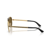 Versace VE2294 10025A-61 Gold / Brown Mirror Gold Lenses
