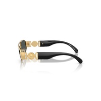 Versace Kids VK2003 100287-50 Gold / Dark Grey Lenses