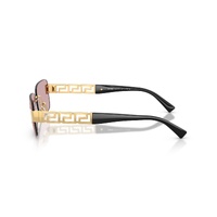 Versace VE2298 10021T-58 Gold / Pink Gold Mirror Lenses