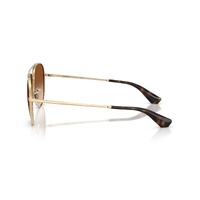 Burberry BE3172 110913-59 Light Gold / Brown Gradient Lenses