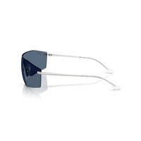 Ray-Ban RB3781 003/80-41 Silver / Dark Blue Lenses