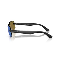 Ray-Ban RB4475CH 601SA1-60 Sand Black / Blue Mirror Polarised Lenses