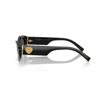 Dolce & Gabbana DG4537 501/87-53 Black / Dark Grey Lenses