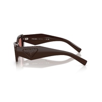 Prada PRD03SD 27I80W-51 Cigar / Bordeaux Lenses