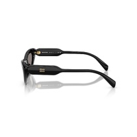 Miu Miu MUB11SU 16K80Q-55 Black / Dark Grey Lenses