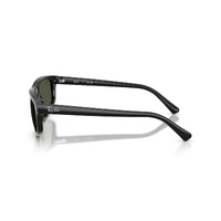 Ray-Ban RB2225 901/31-57 Black / Green Lenses