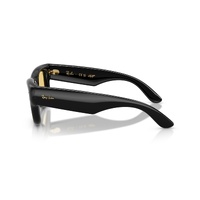 Ray-Ban RB4940 601/85-47 Wayfarer Puffer Black / Yellow Lenses