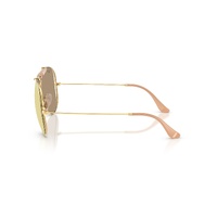 Ray-Ban The Outdoorsman By Dolce & Gabbana RB3029M 001/7J-58 Arista Gold / Dark Brown Rose Gold Mirror Lenses