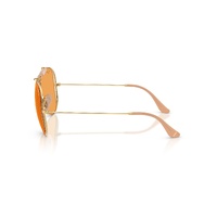 Ray-Ban The Shooter By Dolce & Gabbana RB3138M 001/7-58 Arista Gold / Orange Lenses
