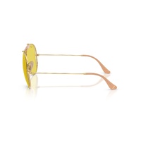Ray-Ban The Shooter By Dolce & Gabbana RB3138M 001/85-54 Arista Gold / Yellow Lenses