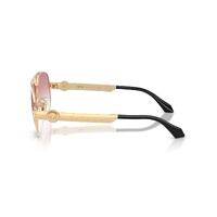Versace VE2302 15233B-60 Gold / Clear Pink Gradient Lenses