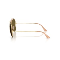 Ray-Ban The Outdoorsman By Dolce & Gabbana RB3029M 001/73-58 Arista Gold / Dark Brown Lenses