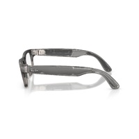 Ray-Ban x Meta (Gen 2) Blayzer Optics RW7001 8529-54 Transparent Ice Grey / Demo Lens Lenses