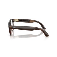 Ray-Ban x Meta (Gen 2) Scriber Optics RW7002 8532-49 Transparent Umber / Demo Lens Lenses