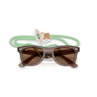Ray-Ban Junior x Star Wars RJ9140S 722773-45 Polished Transparent Brown / Dark Brown Lenses
