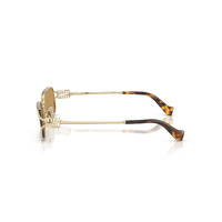 Miu Miu MUC50S ZVN10Y-52 Pale Gold / Yellow Lenses