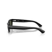 Ray-Ban RB2236 901/31-54 Black / Green Lenses