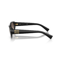 Miu Miu MUC03SU 1AB30S-51 Black / Grey Gradient Lenses