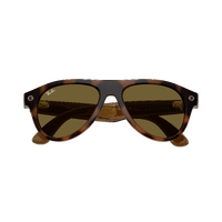 Ray-Ban x Meta (Gen 3) Aviator RW4016 690573-54 Havana / B15 Brown Lenses
