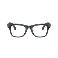 Ray-Ban x Meta (Gen 3) Wayfarer RW4011 69211Z-53 Transparent Matte Ocean Blue / Grey Transition Photochromic Lenses
