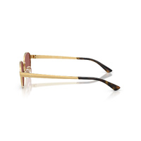 Ray-Ban RB3774D 001/69-55 Arista Gold / Dark Violet Lenses