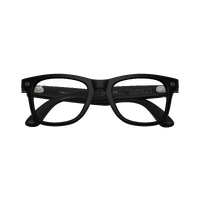Ray-Ban x Meta (Gen 3) Wayfarer RW4011 601SSB-53 Matte Black / Clear Blue Light Filter Lenses