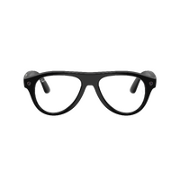 Ray-Ban x Meta (Gen 3) Aviator RW4016 601/1M-54 Shiny Black / Graphite Green Transition Photochromic Lenses