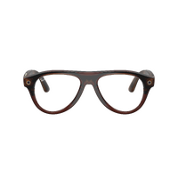 Ray-Ban x Meta (Gen 3) Aviator RW4016 6912JD-54 Transparent Umber / Jade Transition Photochromic Lenses
