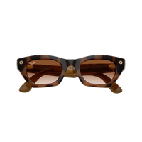 Ray-Ban x Meta (Gen 3) Zena RW4015 690513-49 Havana / Brown Gradient Lenses