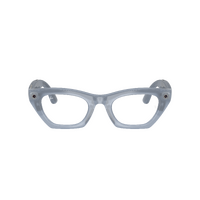 Ray-Ban x Meta (Gen 3) Zena RW4015 691410-49 Milky Grey Lilac / Copper Transition Photochromic Lenses