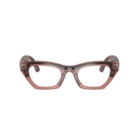 Ray-Ban x Meta (Gen 3) Zena RW4015 69161Z-49 Milky Pink Blush / Grey Transition Photochromic Lenses