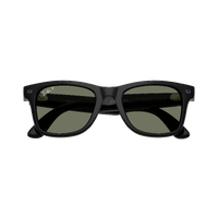 Ray-Ban x Meta (Gen 3) Wayfarer RW4011 601/9A-50 Shiny Black / G15 Green Polarised Lenses