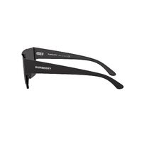Burberry BE4291 346487-38 Matte Black / Grey Lenses