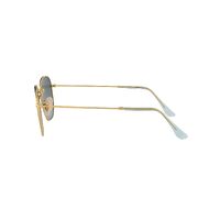 Ray-Ban RB3548N 91233M-51 Hexagonal Gold / Blue Gradient Lenses