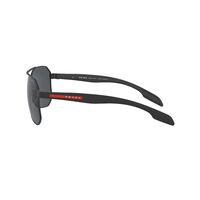Prada Linea Rossa PS51VS DG05Z1-62 Black Rubber / Grey Polarised Lenses