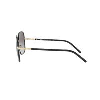 Prada PR67XS AAV0A7-58 Pale Gold w Black / Grey Gradient Lenses