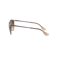 Ray-Ban RB4171 651413-54 Erika Transparent Light Brown / Brown Gradient Lenses