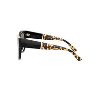 Prada PR02WS 01M0A7-54 Black and Medium Havana / Grey Gradient Lenses