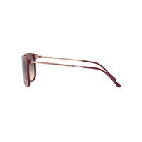 Ray-Ban RB4344 653432-56 Red Cherry / Clear Grey Gradient Lenses