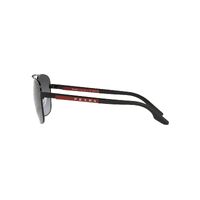 Prada Linea Rossa PS53XS 1BO6G0-60 Matte Black / Grey Gradient Polarised Lenses