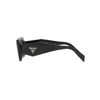 Prada PR08YSF 1AB5S0-51 Black / Dark Grey Lenses