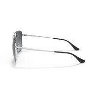 Ray-Ban RB3679D 003/T3-60 Silver / Grey Gradient Polarised Lenses