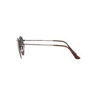 Ray-Ban RB3447 9230R5-50 Round Metal Antique Copper / Blue Lenses