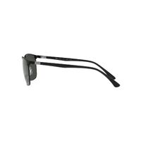 Ray-Ban RB3686 186/K8-57 Matte Black On Black / Dark Grey Polarised Lenses
