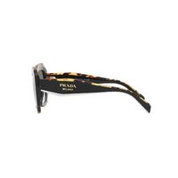Prada PR16YS 01M0A7-52 Black Havana / Dark Grey Lenses