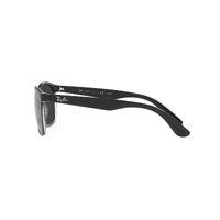 Ray-Ban RB4374 603948-56 Black On Transparent / Black Polarised Lenses