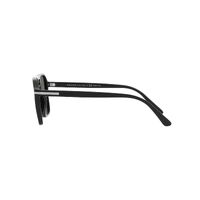 Prada PR20YS 1AB03R-55 Black / Green Polarised Lenses