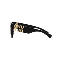 Miu Miu MU10WS 1AB5D1-55 Black / Grey Gradient Lenses