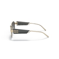 Miu Miu MU53WS ZVN5S0-58 Pale Gold / Dark Grey Lenses