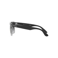 Ray-Ban RB4487 66308G-54 Steve Black On Transparent / Grey Gradient Lenses